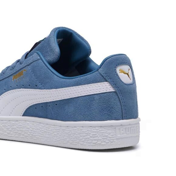 Puma Suede Classic Unisex Sneakers Women's Size 6.5 Blue - Low-Top New with Box - Picture 4 of 5